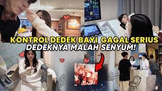 REAKSI DEDEK BAYI INI BIKIN GEMES, PAS KONTROL MALAH SENYUM!! 🥰