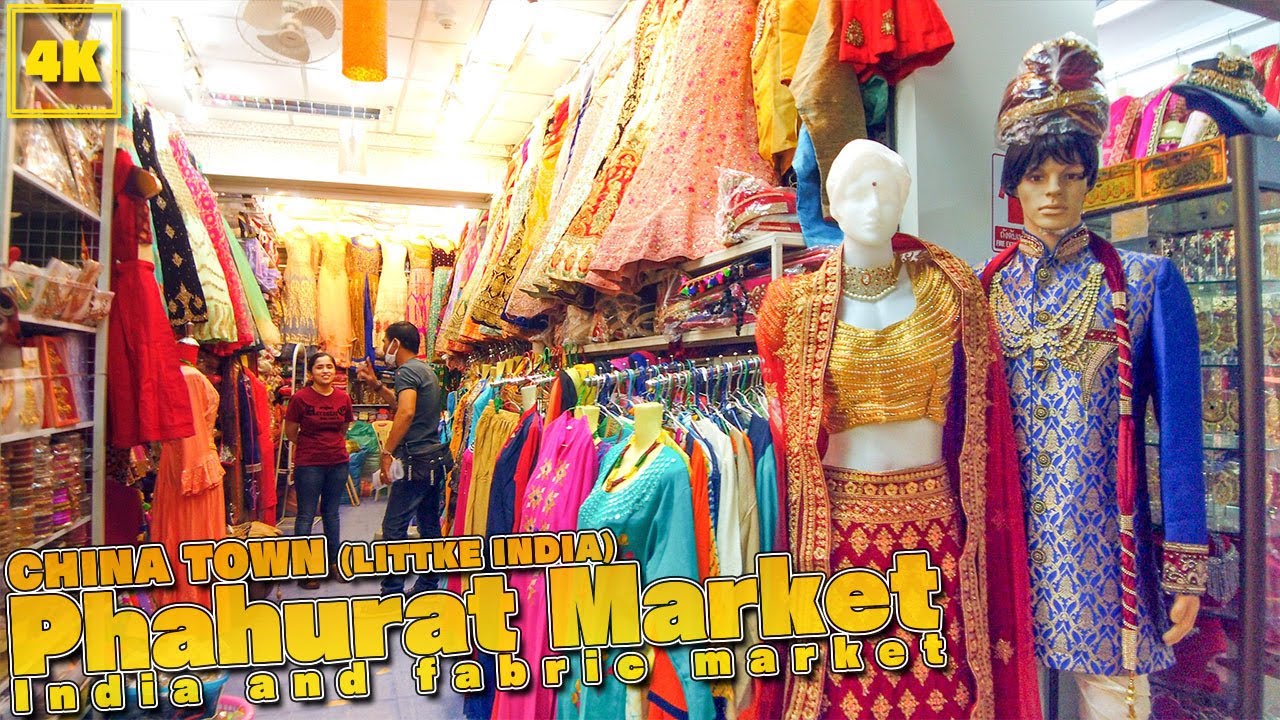 Little India Bangkok , Phahurat Market - YouTube