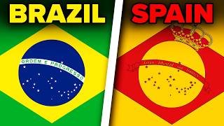 Flags, but they are Brazil 🇧🇷 | Flag Animation
