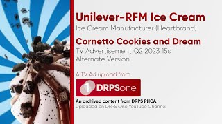 Selecta Cornetto Cookies and Dream TV Ad Q2 2023 15s (Philippines, Alternate Version)