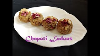 CHAPATI LADDOOS a food saving delicious recipe from LOVE@FIRSTBITE, Meena Kale.