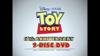 Toy Story (1995) 2005 10th Anniversary DVD teaser + TS2 DVD teaser (60fps)