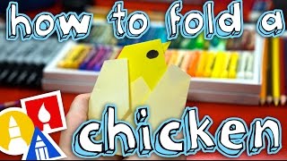 How To Fold An Origami Baby Chicken