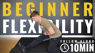 10 minute Stretching Routine I Beginner FOLLOW ALONG