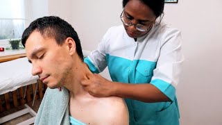ASMR Intense Indian head and neck massage by Bharti