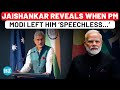 ‘I Had No Answer…:’ Jaishankar Reveals PM Modi Left Him ‘Speechless’ With This Question | Watch