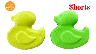 Shorts #92 Satisfying diy How to make Funny Duck from kinetic sand Cutting ASMR | The Sound of Sand.