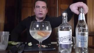 Edinburgh Cannonball Gin & Tonic with Chilli & Lime
