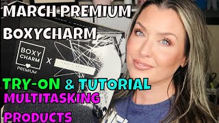 Boxycharm x Fenty  | March Premium Box | TRY ON \u0026 MULTITASKING