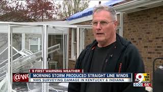 Tracking storm damage in the Tri-State
