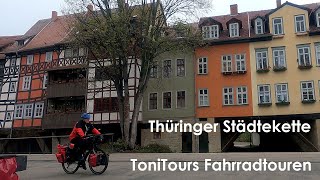 Radtour Thüringer Städtekette von Eisenach nach Altenburg