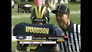 1997 Notre Dame @ Michigan; Sept 27th; ABC College Football