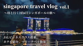 旅vlog：母と遊び倒すシンガポール2泊4日の旅 2023 vol.1