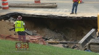 20-inch Water Main Break Repairs Continue in Cockeysville