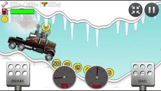 KIDS GAMES ONLINE★Hill Climb RACING TRUCK ON ARCTIC CAVE ROAD★GAMEPLAY
