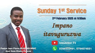 Impano itavuguruzwa - Pastor Jean Pierre