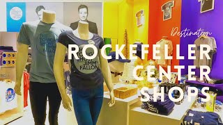 Inside Rockefeller Center: First Floor Shops and The Shop at NBC Studios