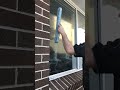 super satisfying squeegee work squeegeelife windowcleaning squeegee diy