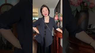 小个子如何把西装穿出松弛感，时尚减龄通勤不单调。