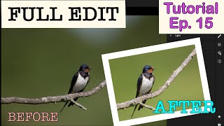 FULL EDIT (EASY) - AFFINITY PHOTO + LIGHTROOM IPAD - Editing Tutorial Ep. 15