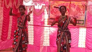 Gajara gabhabali dance।Adyasha and Mithi। Govt ups Kanhupur। Annual prize Ceremony 2025