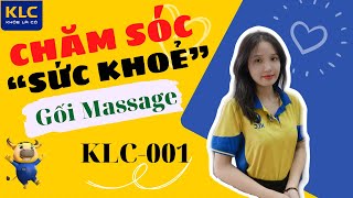 GỐI MASSAGE ĐA NĂNG 😍KLC - K001