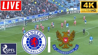 Pes 21 Gameplay | Rangers vs St. Johnstone (1-0) | Full Match Highlights | Scottish Premiership 2023