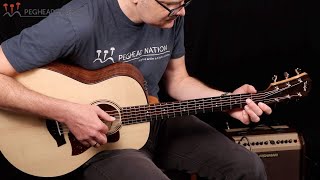 Taylor GTe Demo from Peghead Nation