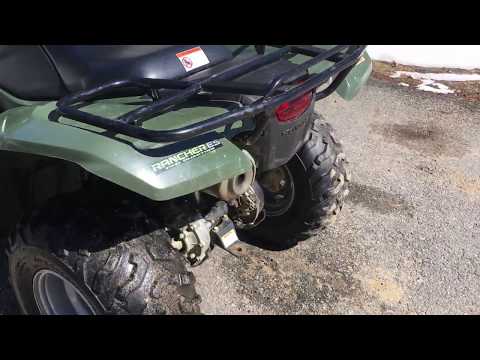 What kind of coolant does a Honda Rancher use?