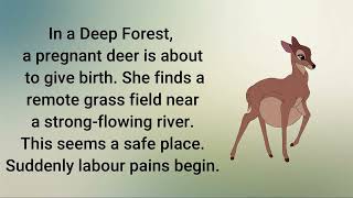 THE PREGNANT DEER IN A DEEP FOREST!!!