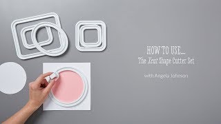 How to use the Xcut Shape Cutter Starter Set with Angela Johnson