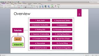 Java for Scientific Computing: overview
