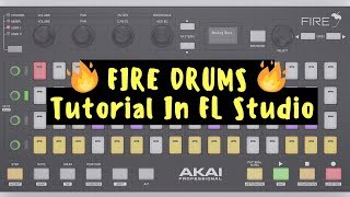 FIRE Drums Tutorial In FL Studio 20 x Serato Sample