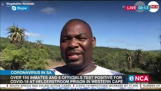 Helderstroom prison placed under stricter lockdown | Coronavirus in SA