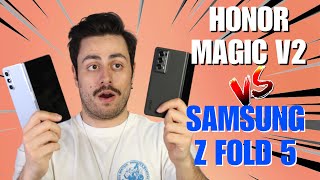 Katlanabilir Telefonlar Kapışıyor!! HONOR Magic V2 vs Samsung Galaxy Z FOLD 5 Ka