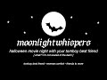 F4M | halloween movie night with your tomboy best friend (what?! I’m not scared of the dark!)