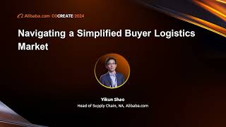 Navigating a Simplified Buyer Logistics Market | CoCreate 2024