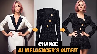 How To Make Your AI Influencer Wear Anything | New Free AI Tool For Clothes | Outfit Anyone🍍