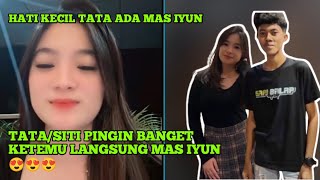 HATI KECIL TATA TERNYATA ADA MAS IYUN‼️TATA BERBUNGA BUNGA 😍‼️