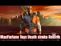 MacFarlane Toys DC Multiverse Deathstroke Rebirth action figure review.