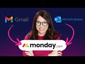 How to Connect monday.com to Gmail or Outlook for Email Integration