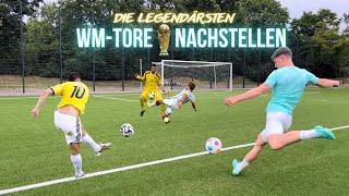 WIR STELLEN DIE LEGENDÄRSTEN WM-TORE NACH!⚽️🚀