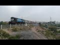 b day special power up action of veraval bandra terminus superfast express with amazing track sounds