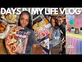 VLOG ☁️ days in my life, slow mornings, grocery shopping, grwm, baby shower, drive w/ me + more!