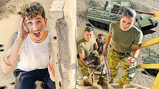 I Challenged the REAL Military to EXTREME Hide & Seek!