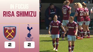 Risa Shimizu / 清水梨紗 vs Tottenham Hotspurs  | Women's Super League 2022/2023