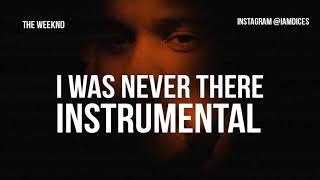 The Weeknd "I Was Never There" Instrumental Prod. by Dices *FREE DL*