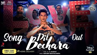Dil Bechara -Title Track - Video Song | Sushant Singh | Sanjana | AR Rahman 2020