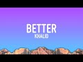 khalid - Better ( Life & Live Project Deejay Remix ) lyric video