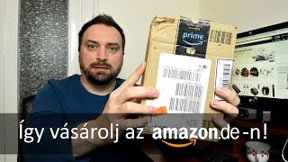 Így vásárolj az Amazonon